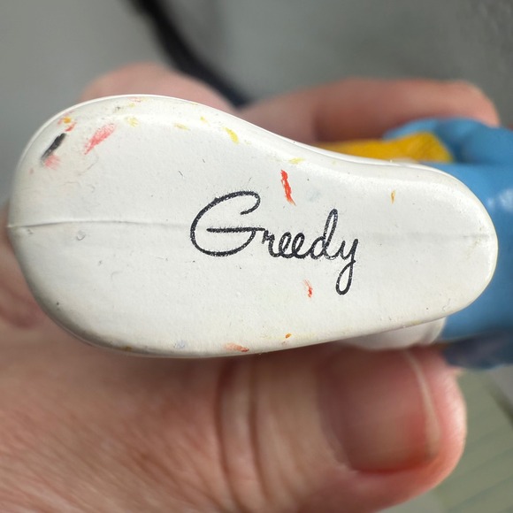 Greedy Smurf Figurine Peyo 2011 McDonald's Collectible Toy Figure Nostalgia - Picture 7 of 8